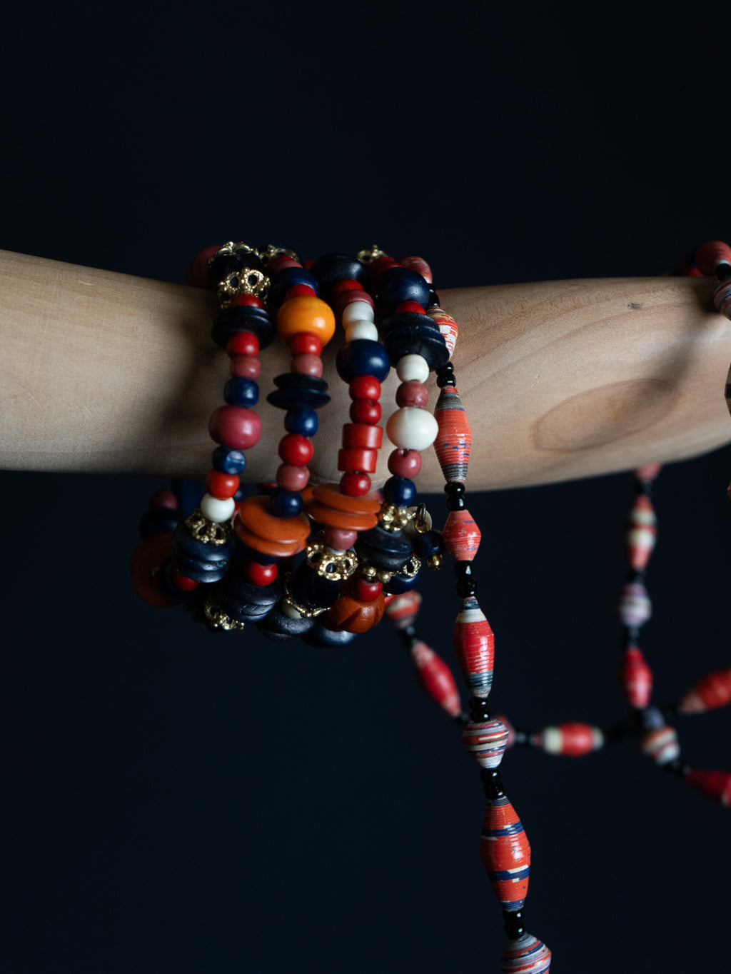 The Birth of Phoenix - Wooden Bracelet