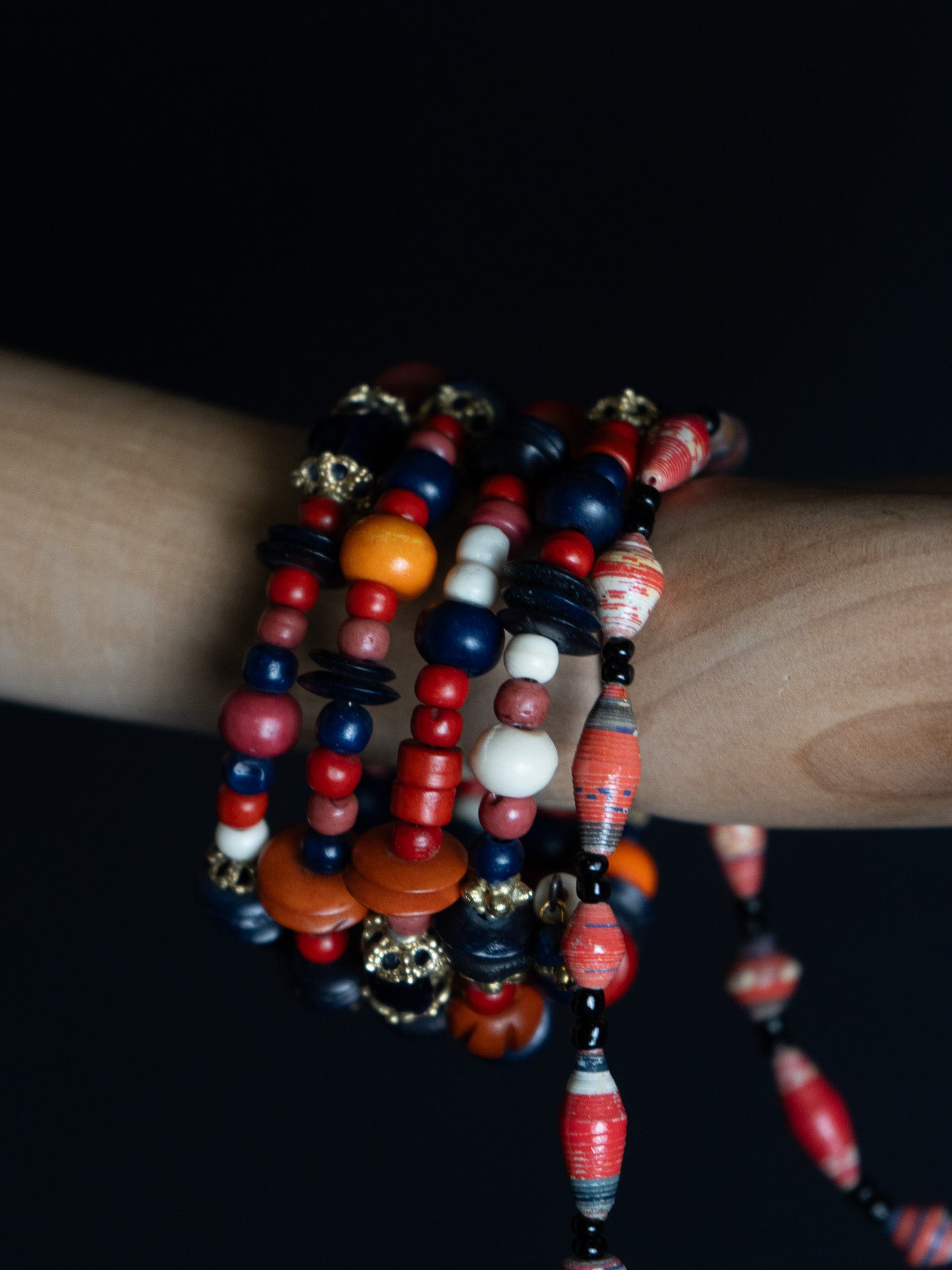 The Birth of Phoenix - Wooden Bracelet