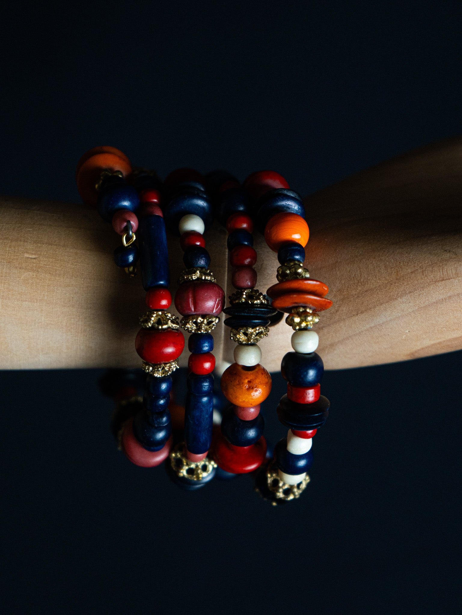 The Birth of Phoenix - Wooden Bracelet