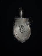 Vintage Gunpowder Flask (18th-19th century)