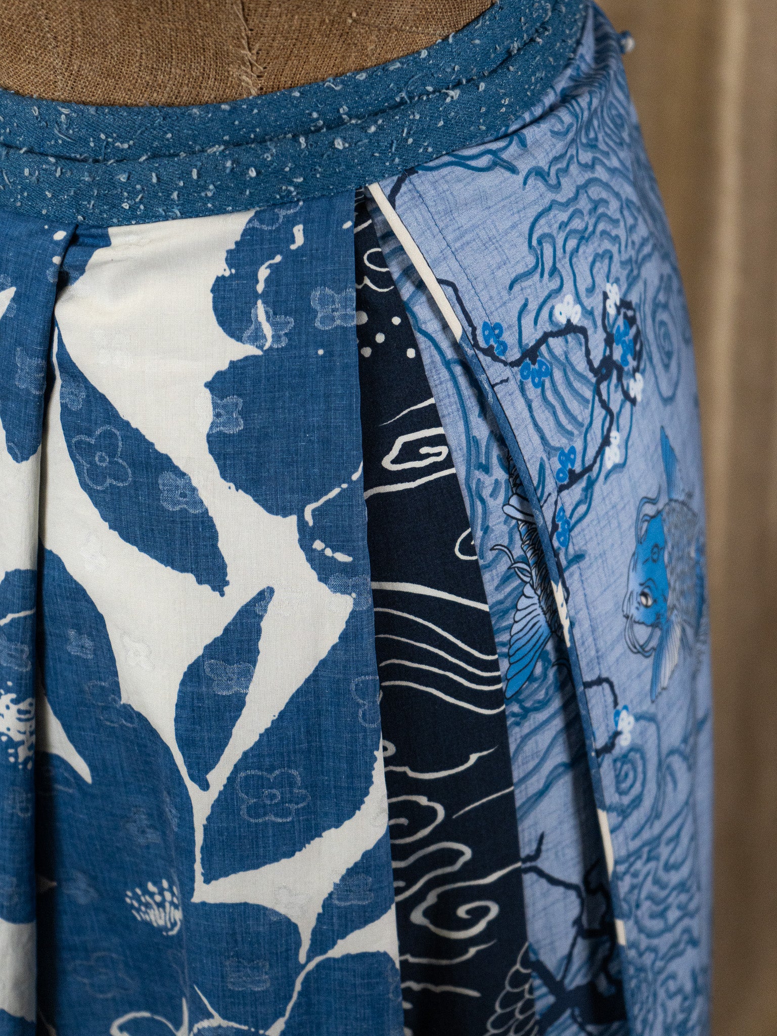 Blue Willow - Hakama Skirt