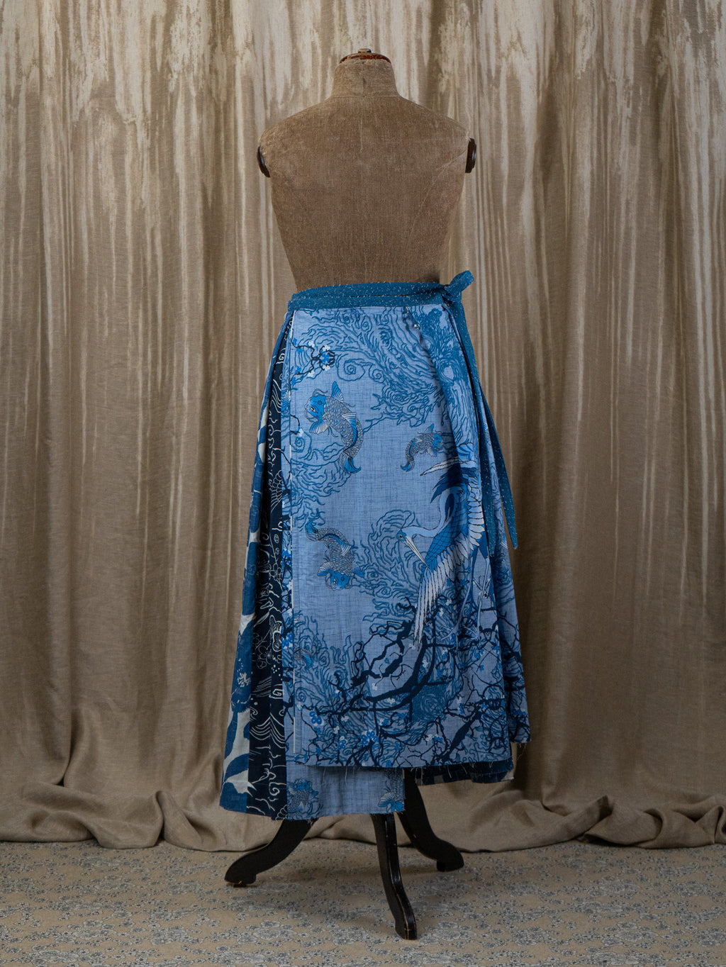 Blue Willow - Hakama Skirt