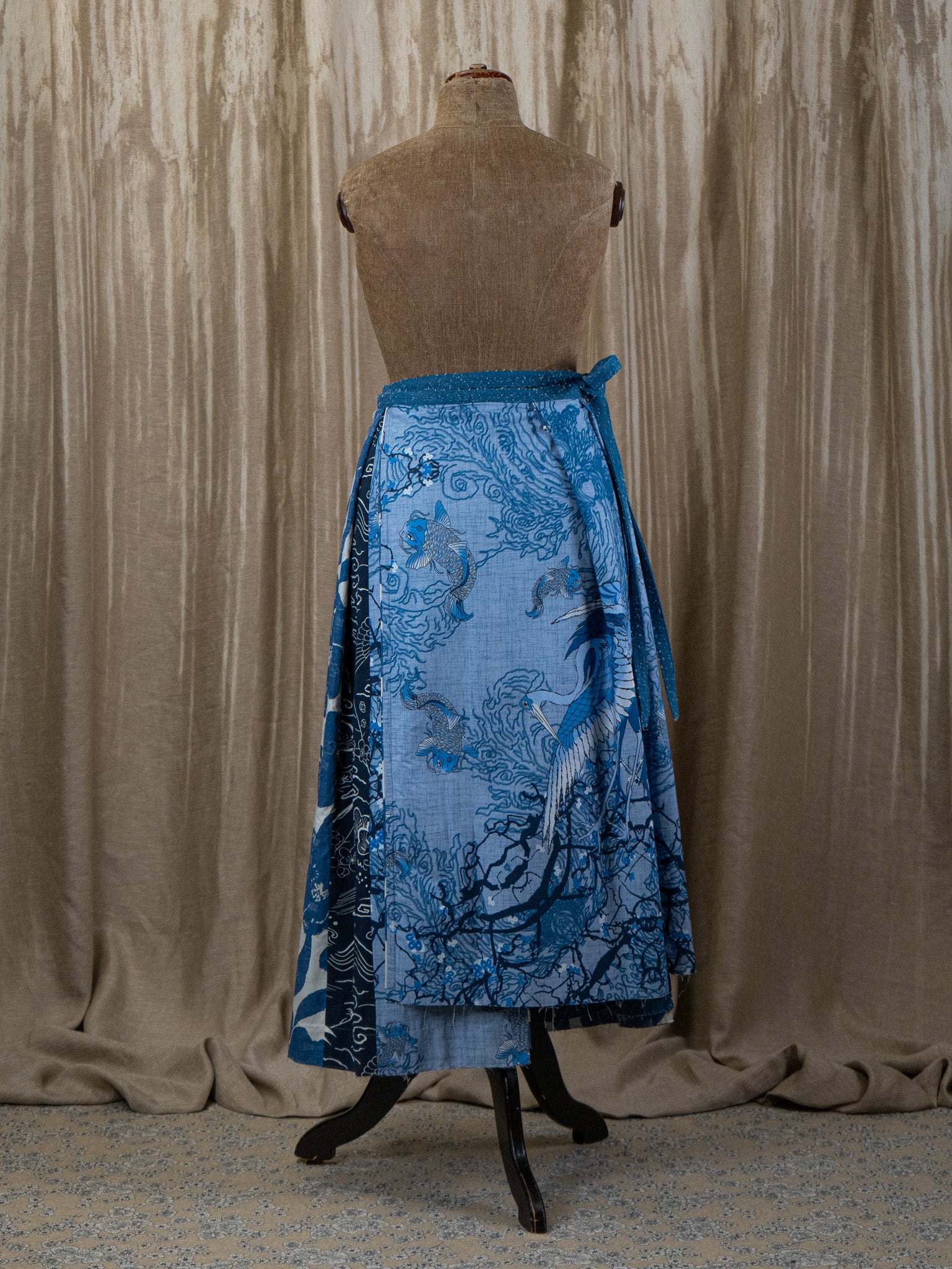 Blue Willow - Hakama Skirt