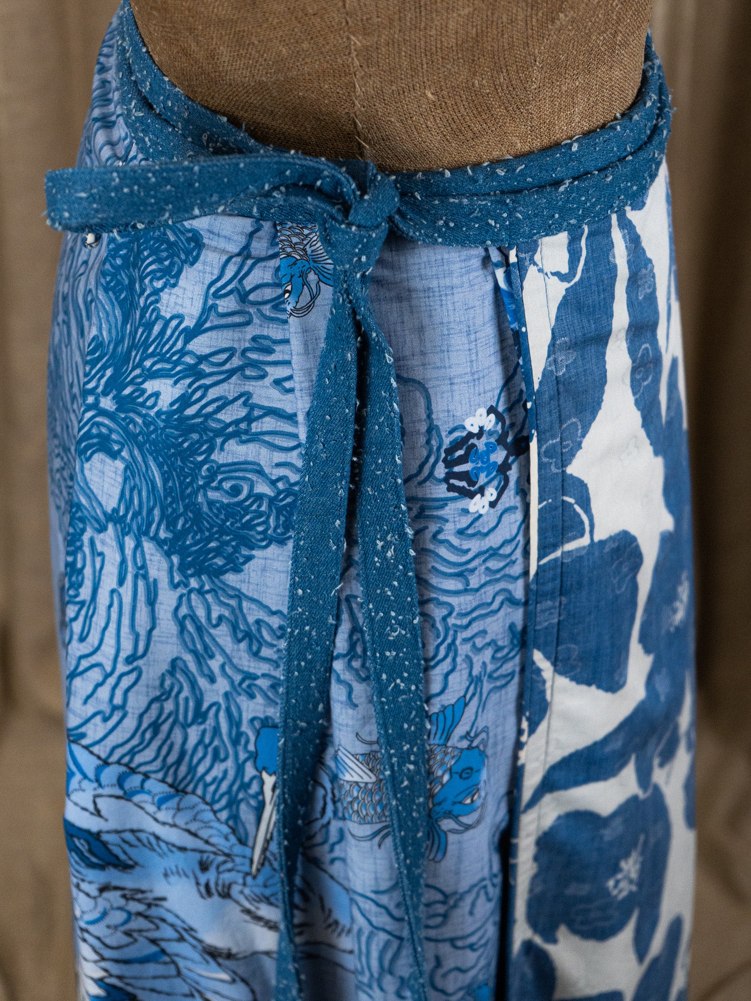 Blue Willow - Hakama Skirt